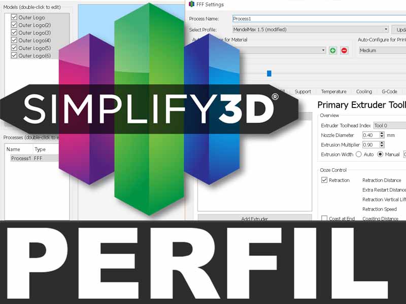 Como configurar el perfil de tu impresora 3d – en Simplify3D