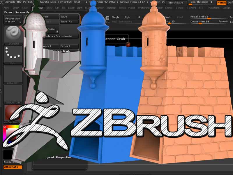 Como diseñar monumentos para impresión 3d – Terminación en Zbrush