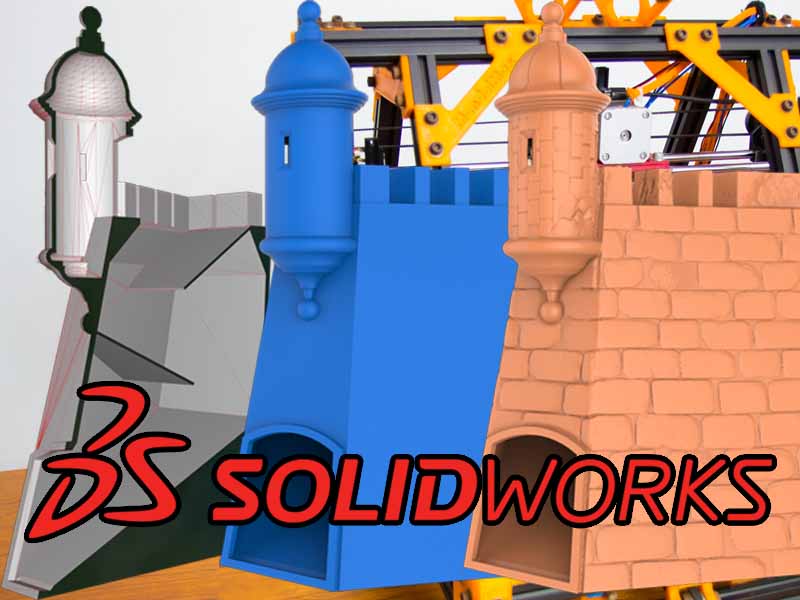 Como diseñar monumentos para impresión 3d – En SolidWorks