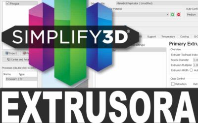 Introducción a simplify3d – Ficha de Extrusora